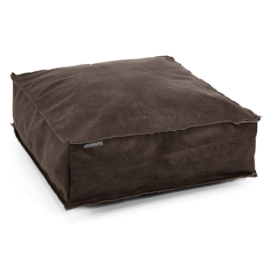 Stor Gulvpute - Vintage Skinn Naturskifer 01