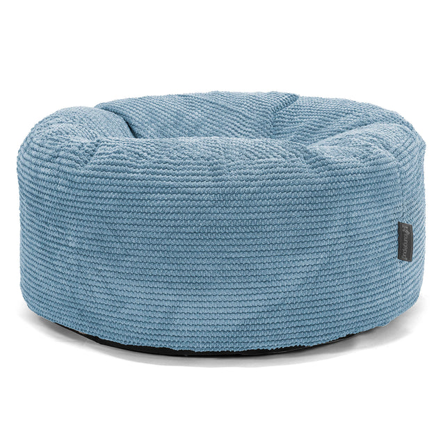 Stor Rund Puff - Pom-pom Himmel 01