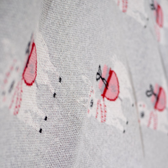 Sofa Pledd / Teppe - Strikket Llama 02