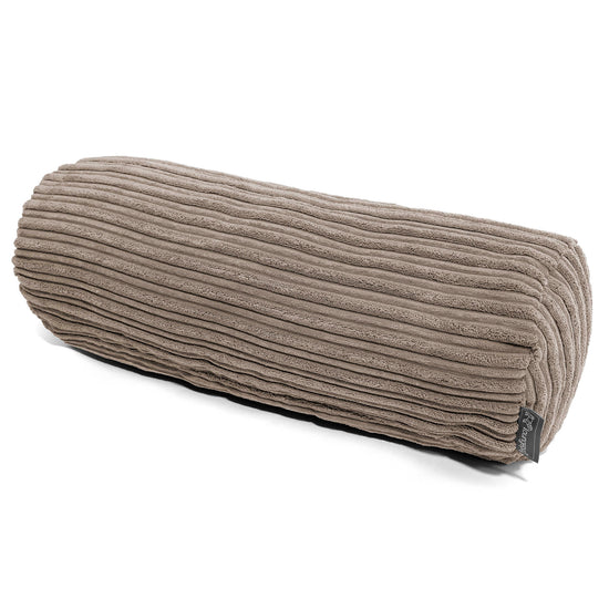 Sylinderputetrekk 20 x 55cm - Kordfløyel Duegrå 01