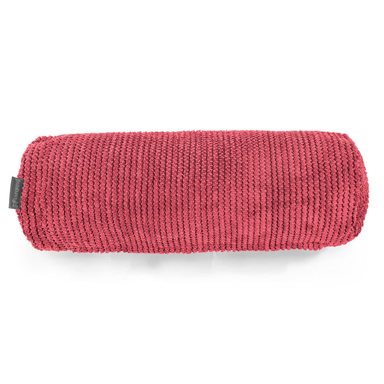 Sylinderputetrekk 20 x 55cm - Pom-pom Pastellrød 02