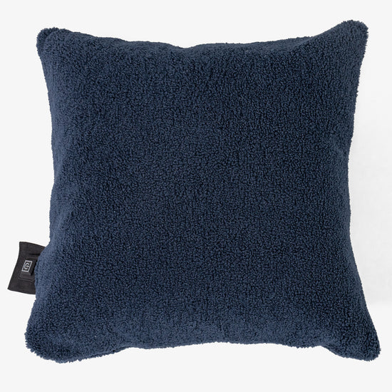 Varmepute 45 x 45cm - Sherpa Marineblå 01