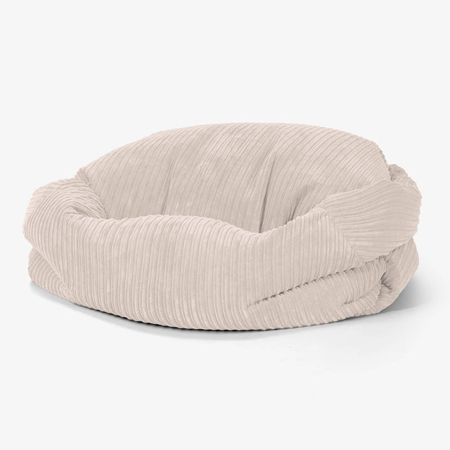 Sabine Sekkesofa - Kordfløyel Elfenben 01