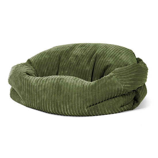 Sabine Sekkesofa - Kordfløyel Skoggrønn 01