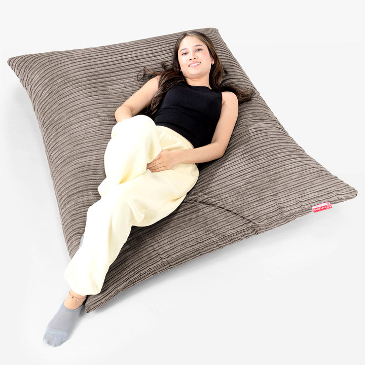 Saccosekk XXL - Kordfløyel Duegrå 01