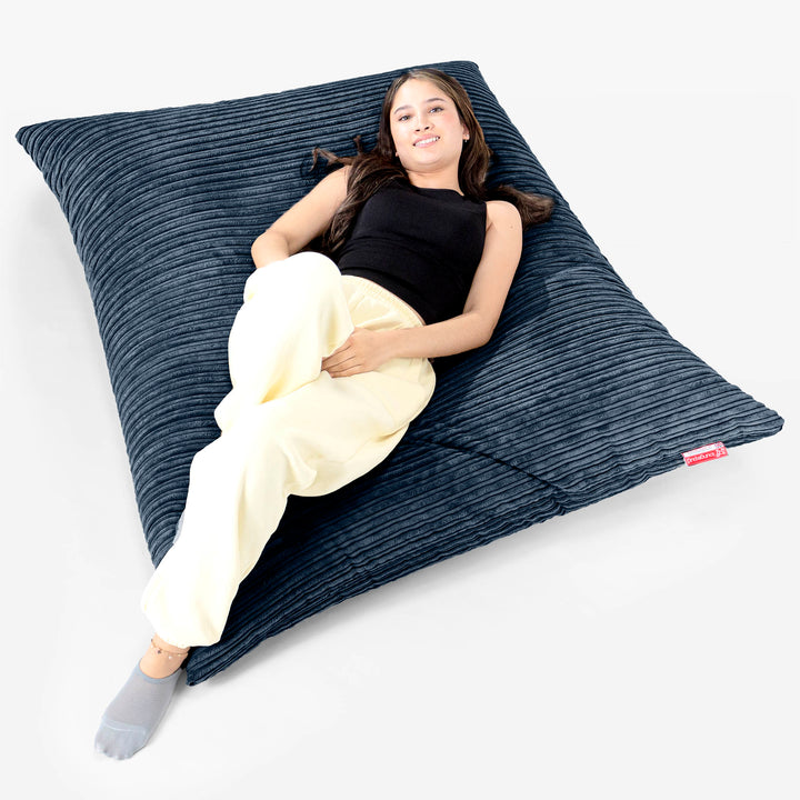 Saccosekk XXL - Kordfløyel Marineblå 01