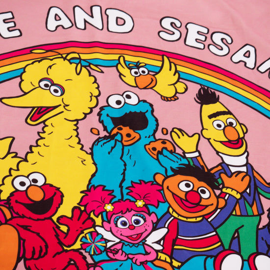 Sofa Pledd / Teppe - Peace Love & Sesame Street 03