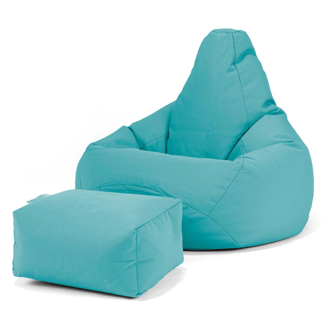 SoleiStorm™ Ultra 2000 h+ Hvilestol Saccosekk - Olefin Aqua 01