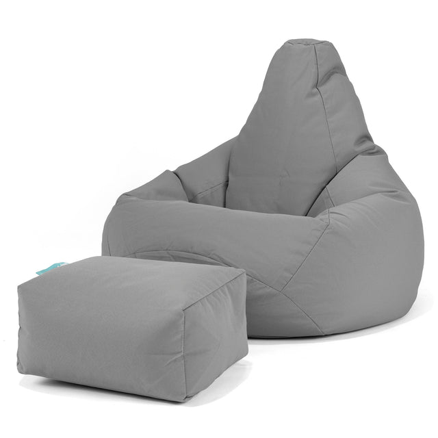 SoleiStorm™ Ultra 2000 h+ Hvilestol Saccosekk - Olefin Mellomgrå 01