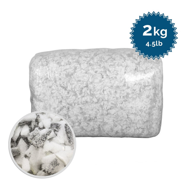 Etterfylling for Memory Foam Saccosekker - 2kg 01