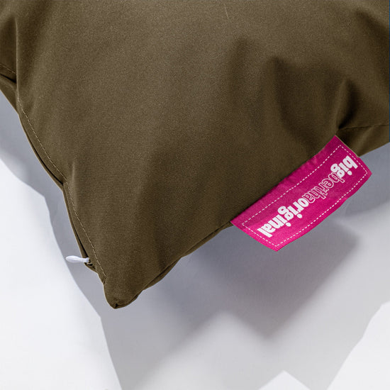 Ekstra Stor Putetrekk Utendørs 70 x 70cm - Khaki 02