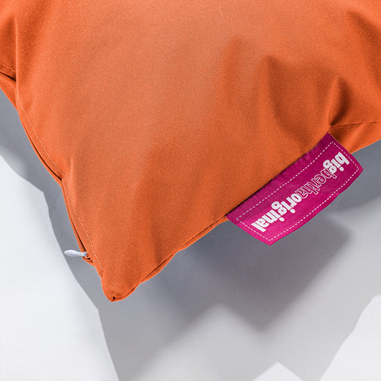 Ekstra Stor Putetrekk Utendørs 70 x 70cm - Oransje 02