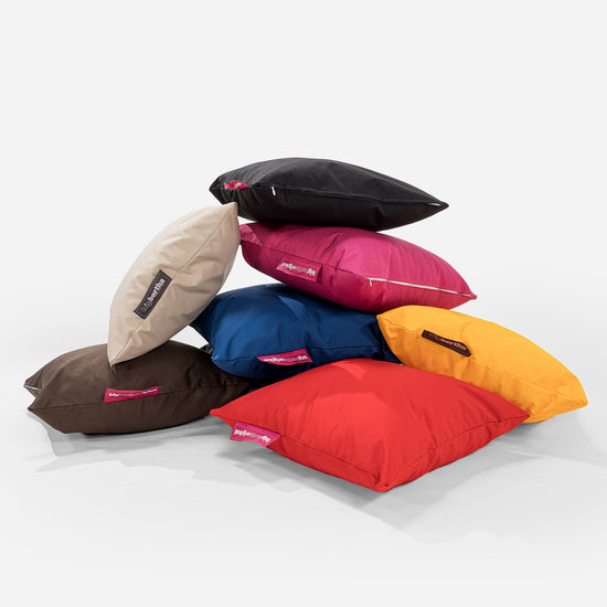 Ekstra Stor Putetrekk Utendørs 70 x 70cm - Oransje 03