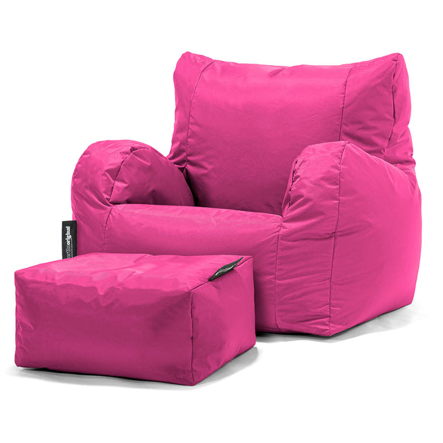 Saccosekk Lenestol - SmartCanvas™ Cerise Rosa 02