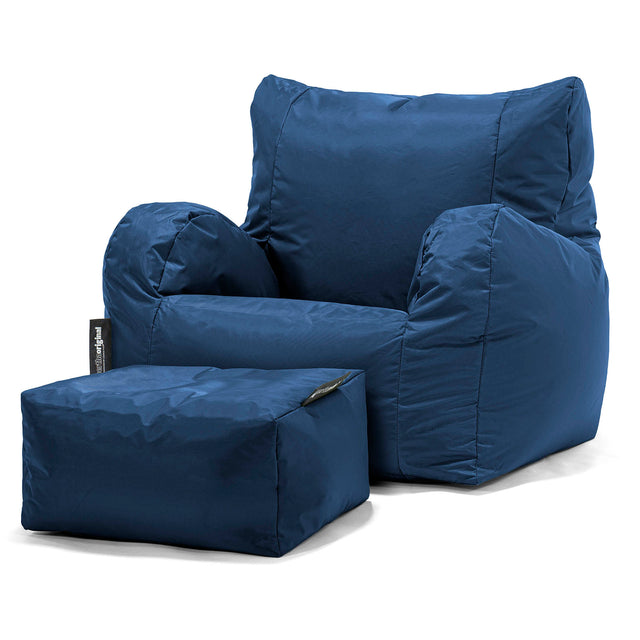 Saccosekk Lenestol - SmartCanvas™ Marineblå 02