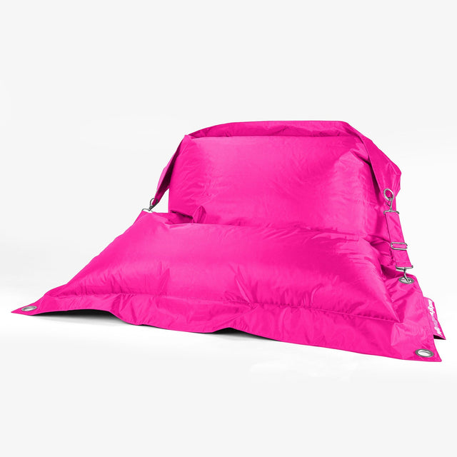 Saccosekk XXL Utendørs 'Med Stropper' - SmartCanvas™ Cerise Rosa 01