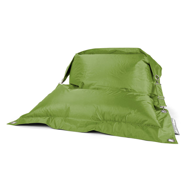 Saccosekk XXL Utendørs 'Med Stropper' - SmartCanvas™ Lime 01
