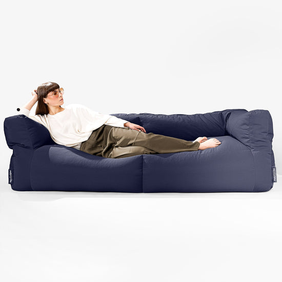 SoleiStorm™ Ultra 2000 h+ 3-seters Sofa Utendørs Saccosekk - Olefin Marineblå 04