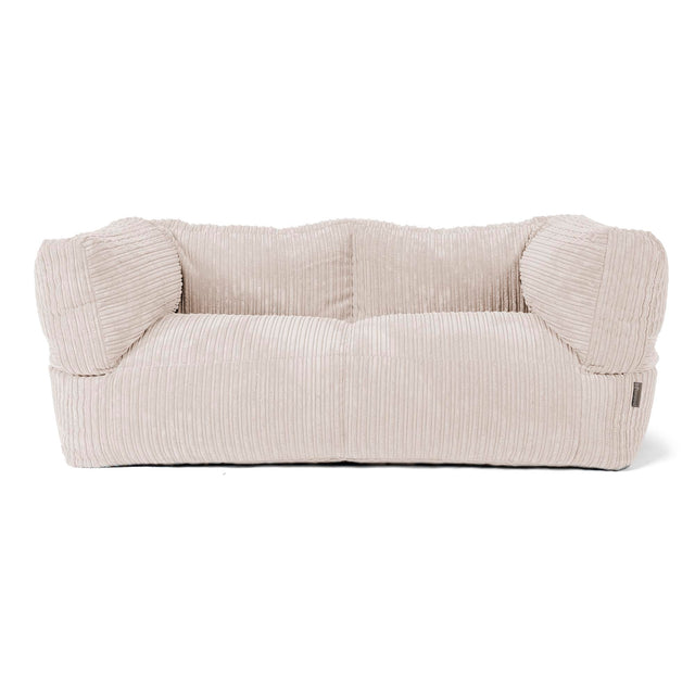 Albert 2-seter Saccosekk Sofa - Kordfløyel Elfenben 01