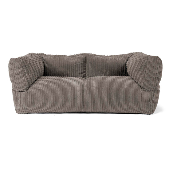 Albert 2-seter Saccosekk Sofa - Kordfløyel Grafitt 01