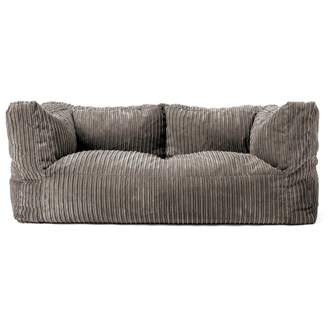 Albert 2-seter Saccosekk Sofa - Kordfløyel Grafitt 01