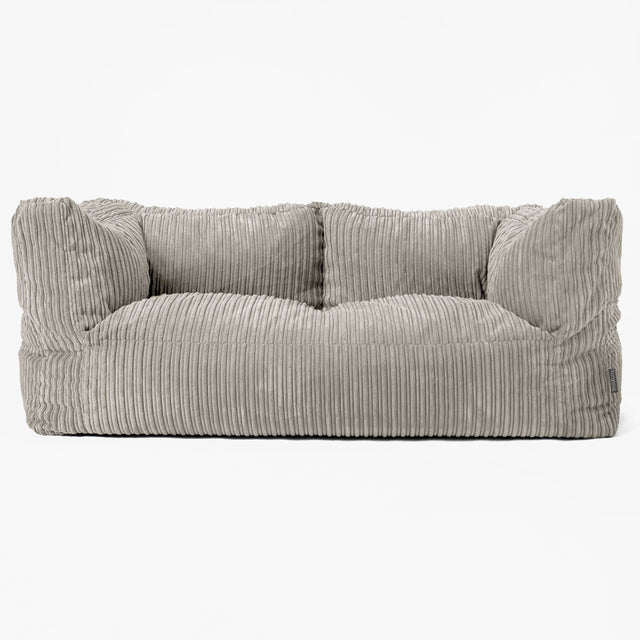Albert 2-seter Saccosekk Sofa - Kordfløyel Mink 01
