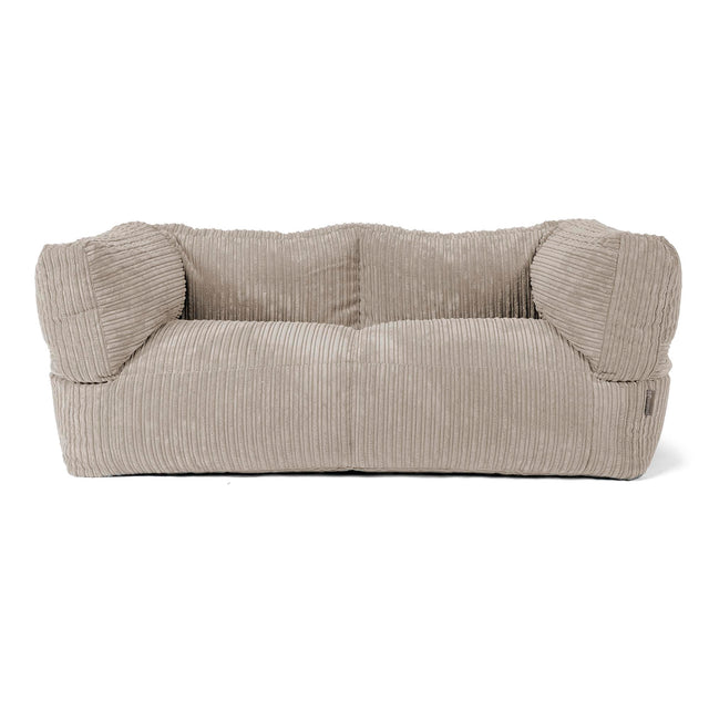Albert 2-seter Saccosekk Sofa - Kordfløyel Mink 01