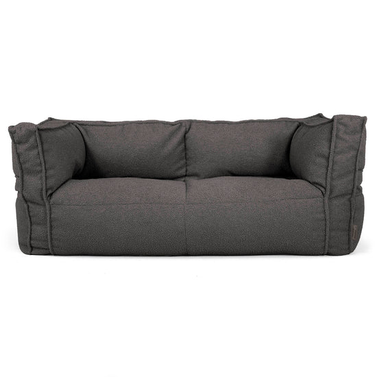 Albert 2-seter Saccosekk Sofa - Bouclé Grafitt_01
