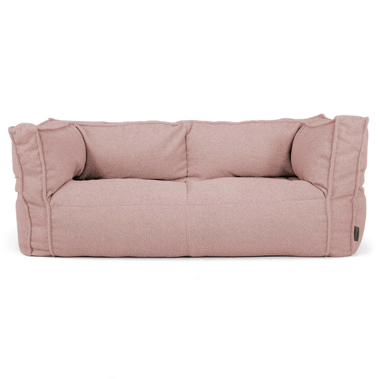 Albert 2-seter Saccosekk Sofa - Bouclé Rosa_01