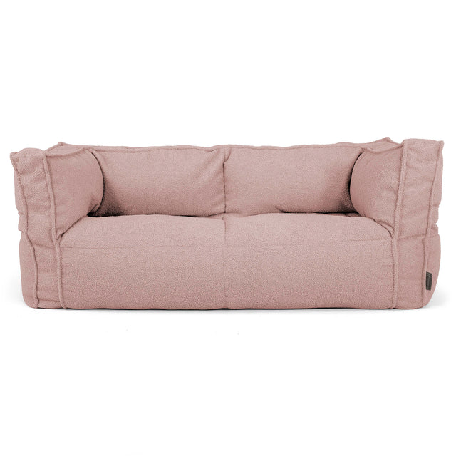 Albert 2-seter Saccosekk Sofa - Bouclé Rosa_01