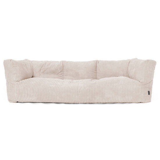 Albert 3-seter Saccosekk Sofa - Kordfløyel Elfenben 01