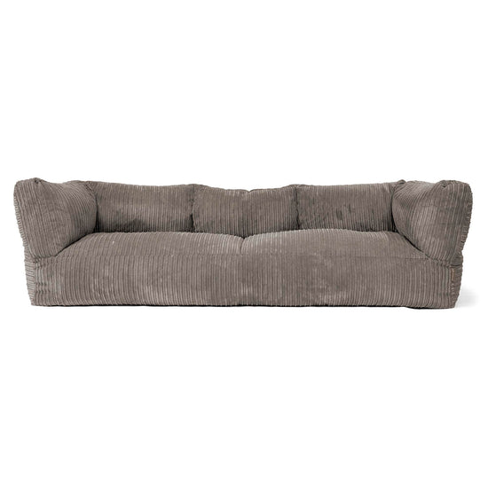 Albert 3-seter Saccosekk Sofa - Kordfløyel Grafitt 01
