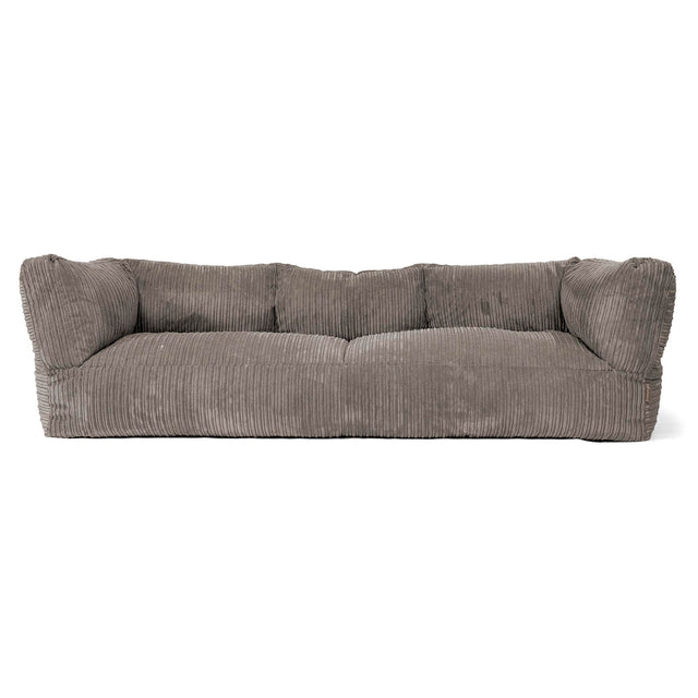 Albert 3-seter Saccosekk Sofa - Kordfløyel Grafitt 01