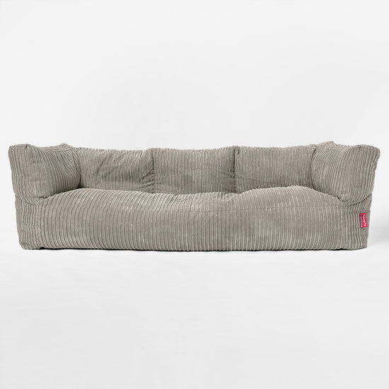 Albert 3-seter Saccosekk Sofa - Kordfløyel Mink 01
