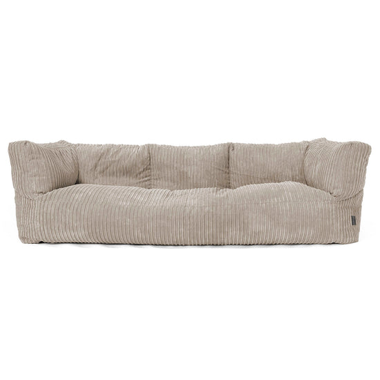 Albert 3-seter Saccosekk Sofa - Kordfløyel Mink 01