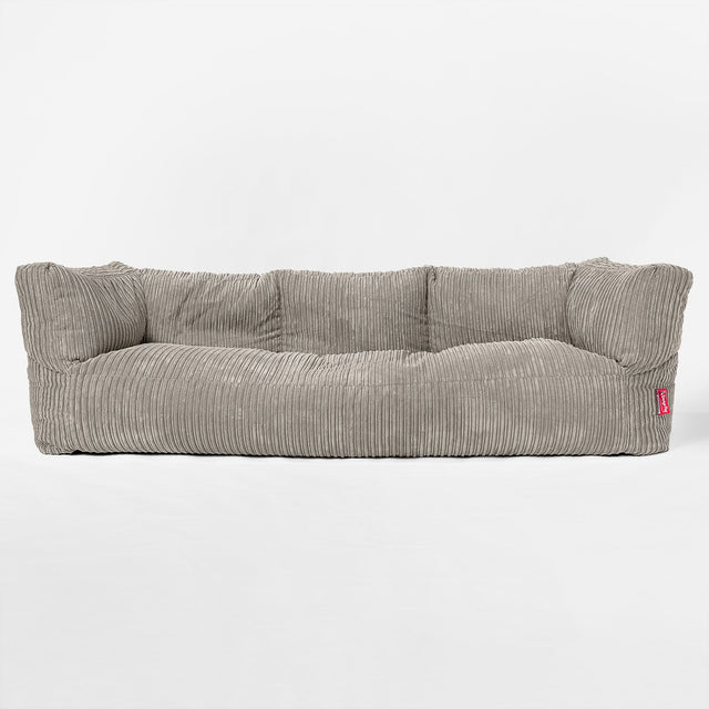 Albert 3-seter Saccosekk Sofa - Kordfløyel Mink 01