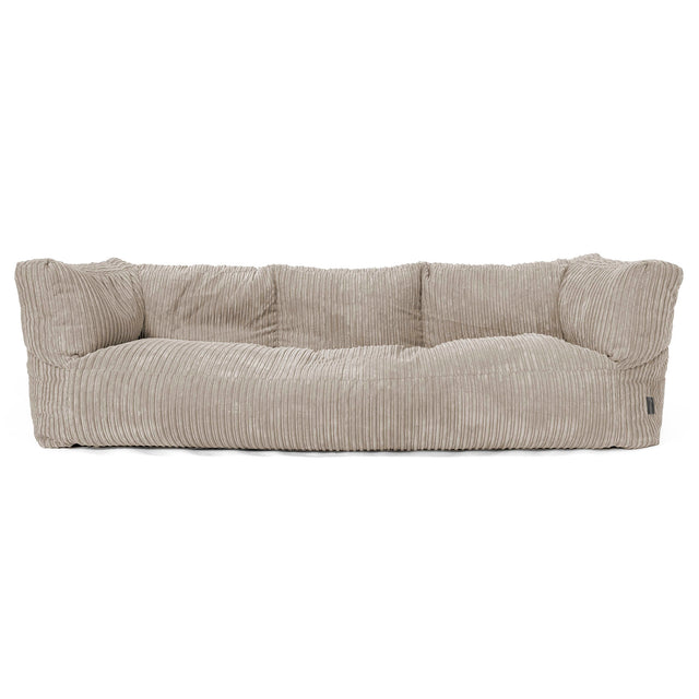 Albert 3-seter Saccosekk Sofa - Kordfløyel Mink 01