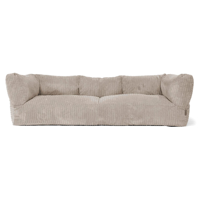 Albert 3-seter Saccosekk Sofa - Kordfløyel Mink 01