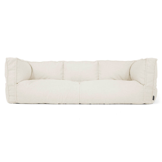 Albert 3-seter Saccosekk Sofa - Bouclé Elfenben_01