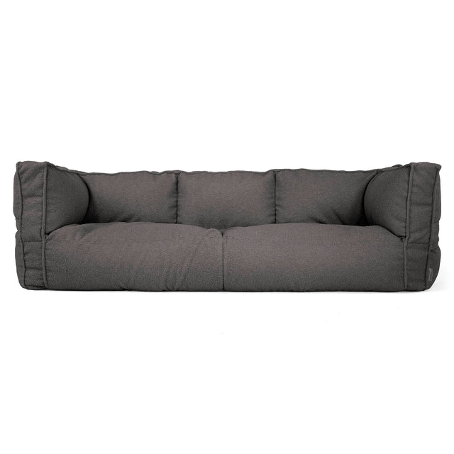 Albert 3-seter Saccosekk Sofa - Bouclé Grafitt_01