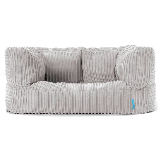 Albert Barnesofa-saccosekk 2-6 år - Kordfløyel Sølvgrå 01