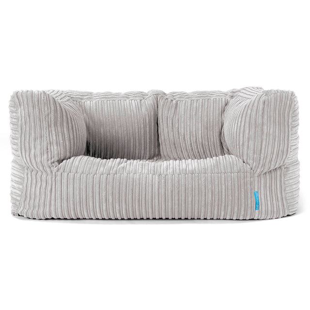 Albert Barnesofa-saccosekk 2-6 år - Kordfløyel Sølvgrå 01