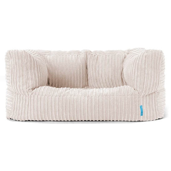 Albert Barnesofa-saccosekk 2-6 år - Kordfløyel Elfenben 01