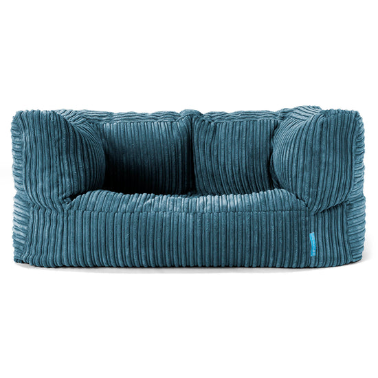 Albert Barnesofa-saccosekk 2-6 år - Kordfløyel Marineblå 01