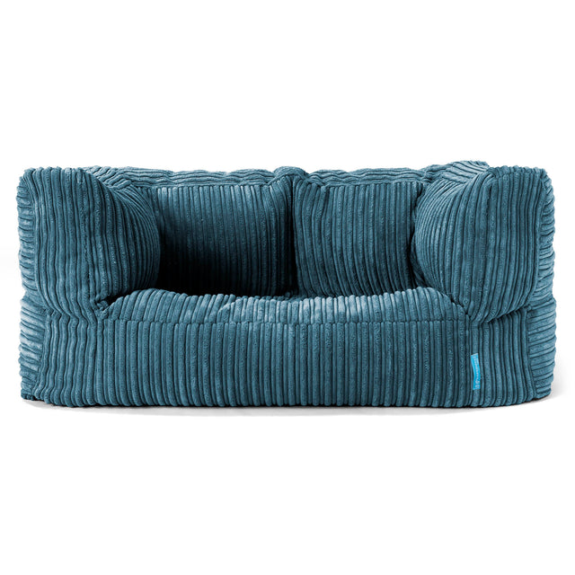 Albert Barnesofa-saccosekk 2-6 år - Kordfløyel Marineblå 01