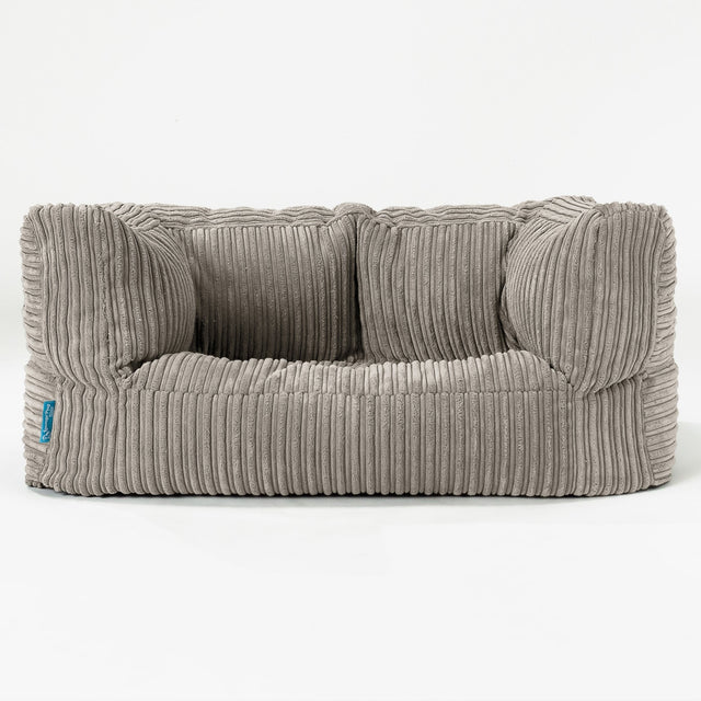 Albert Barnesofa-saccosekk 2-6 år - Kordfløyel Mink 01