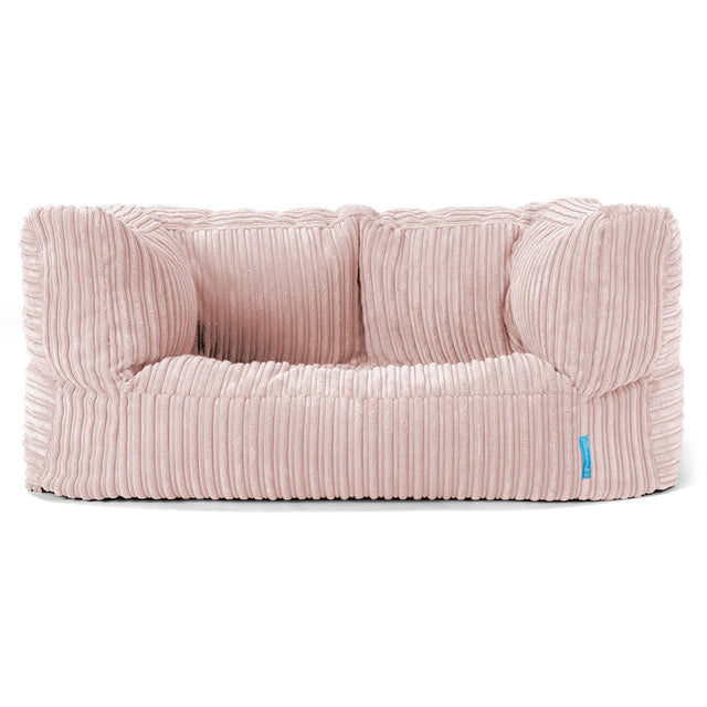 Albert Barnesofa-saccosekk 2-6 år - Kordfløyel Rødmerosa 01