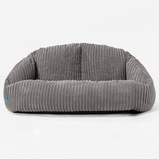 Bubble Sofa-saccosekk for Barn 2-6 år - Kordfløyel Grafitt 01