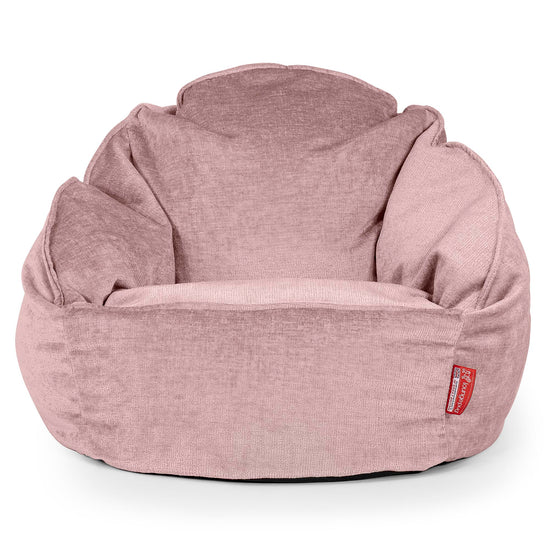 Bubble Saccosekk-stol - Chenille Rosa 01
