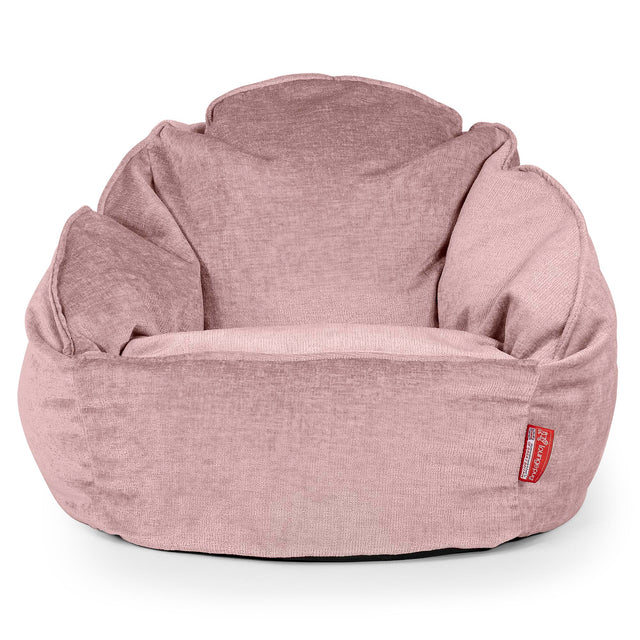 Bubble Saccosekk-stol - Chenille Rosa 01